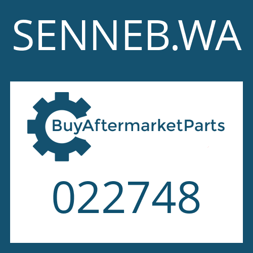 022748 SENNEB.WA THRUST WASHER