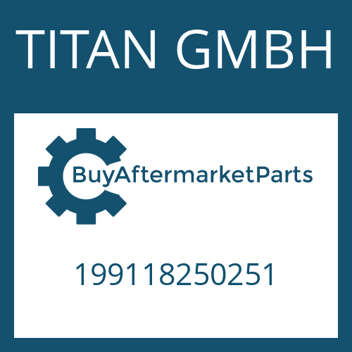 199118250251 TITAN GMBH COVER