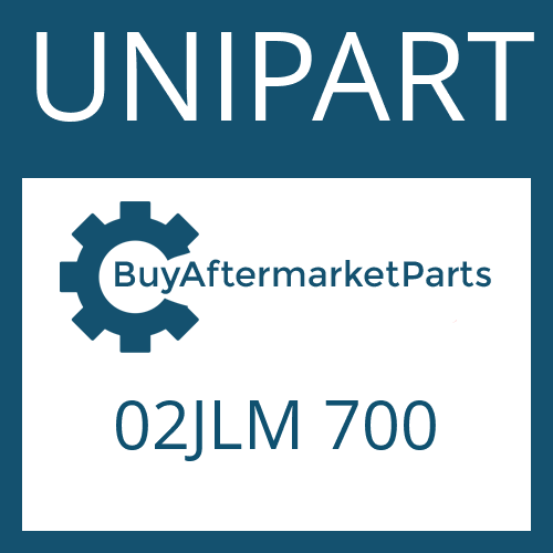 02JLM 700 UNIPART HEXAGON SCREW