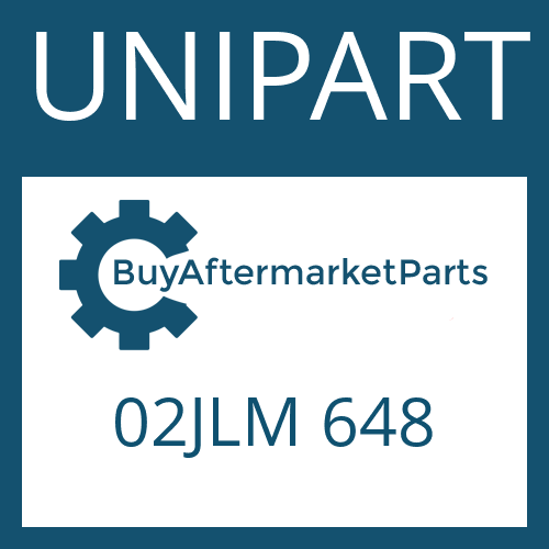 02JLM 648 UNIPART OIL PAN