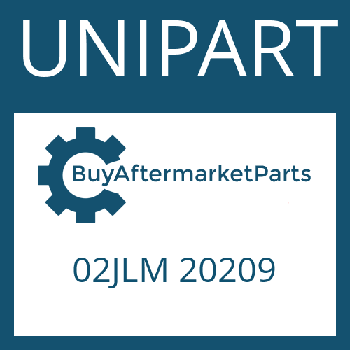 02JLM 20209 UNIPART SCREW PLUG