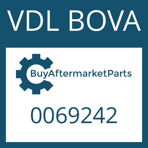 0069242 VDL BOVA INPUT SHAFT