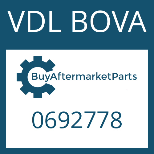 0692778 VDL BOVA NEEDLE ROLLER