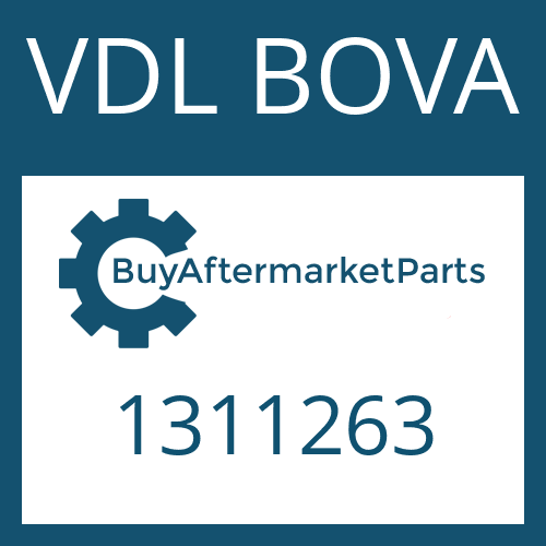 1311263 VDL BOVA WASHER