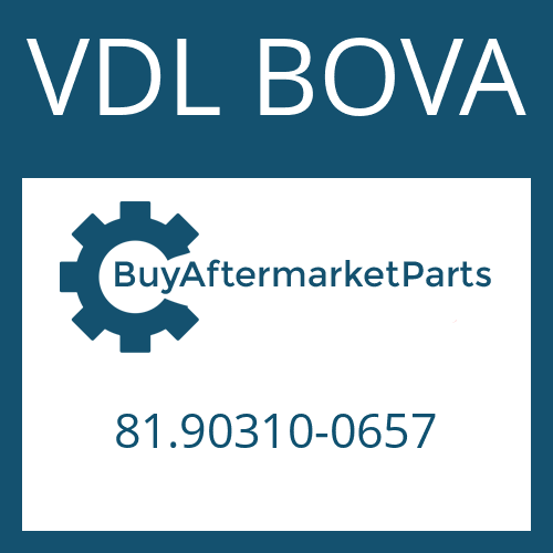 81.90310-0657 VDL BOVA SCREW PLUG