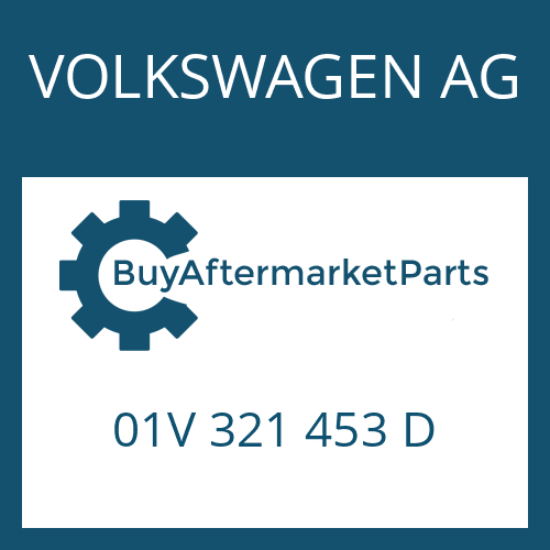 01V 321 453 D VOLKSWAGEN AG HEXALOBULAR DRIVING SCREW