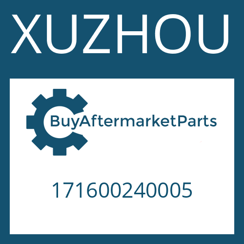 171600240005 XUZHOU WASHER