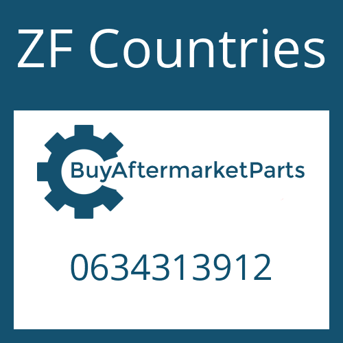 0634313912 ZF Countries O-RING