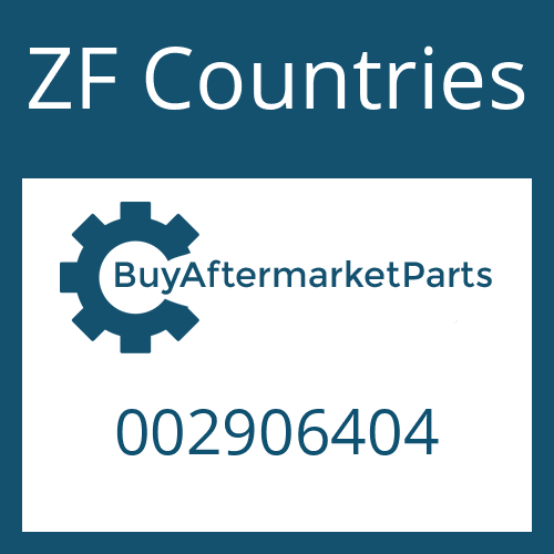 002906404 ZF Countries SLIDING PAD