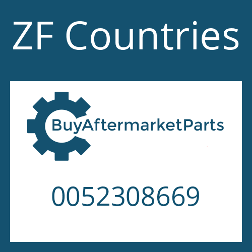 0052308669 ZF Countries SHIM PLATE