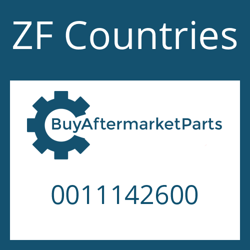 0011142600 ZF Countries SNAP RING