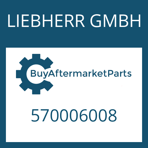 570006008 LIEBHERR GMBH BRAKE