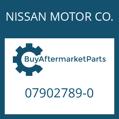 07902789-0 NISSAN MOTOR CO. SWITCH