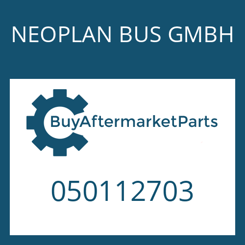 050112703 NEOPLAN BUS GMBH COVER