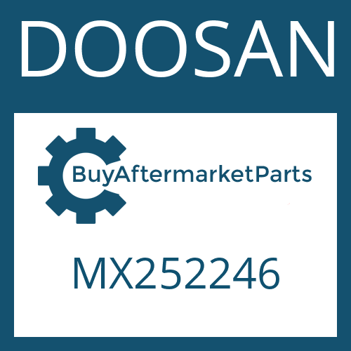 MX252246 DOOSAN FILTER HEAD