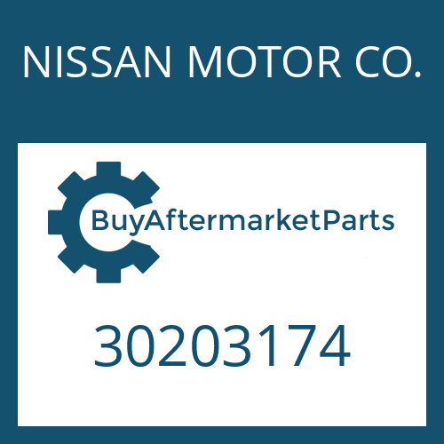 30203174 NISSAN MOTOR CO. SWITCH