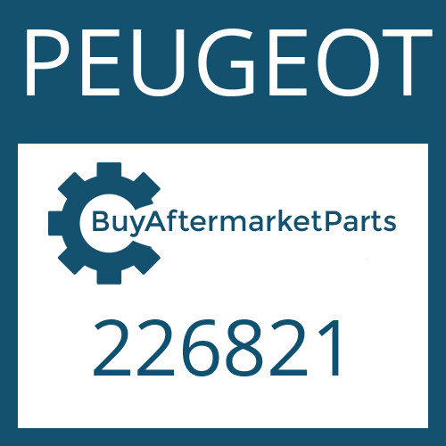 226821 PEUGEOT BREATHER