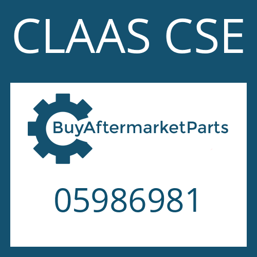 05986981 CLAAS CSE SPEED SENSOR