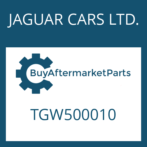 TGW500010 JAGUAR CARS LTD. ADAPTER