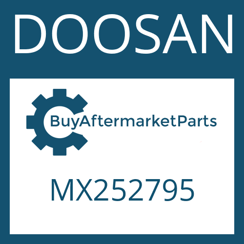 MX252795 DOOSAN THERMO-SCHALTER