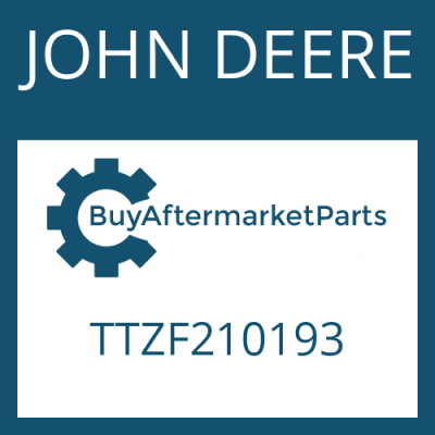 TTZF210193 JOHN DEERE GASKET