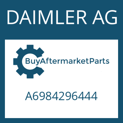 A6984296444 DAIMLER AG REDUCTION VALVE