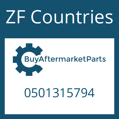 0501315794 ZF Countries CANNON SOCKET