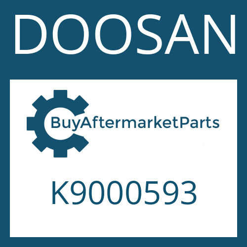 K9000593 DOOSAN PRESSURE PIN