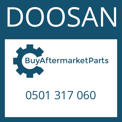 0501 317 060 DOOSAN SET SCREW