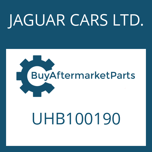 UHB100190 JAGUAR CARS LTD. POSITION SWITCH