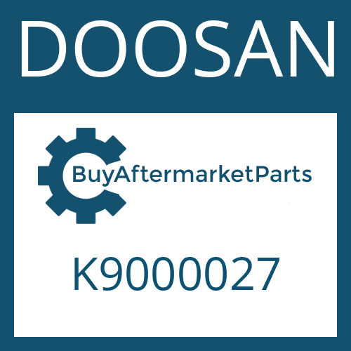 K9000027 DOOSAN ROUND SEALING RING