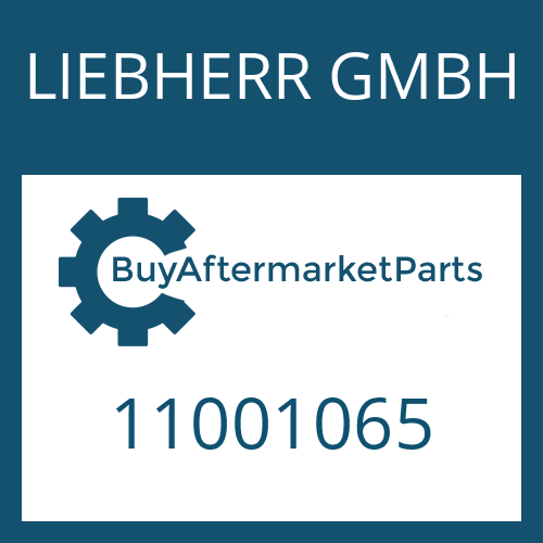 11001065 LIEBHERR GMBH GASKET