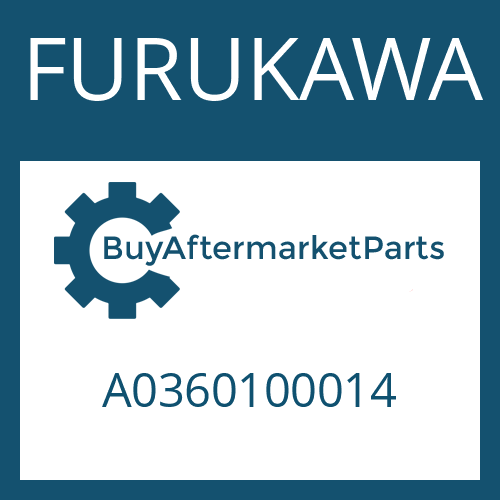 A0360100014 FURUKAWA SHIM PLATE