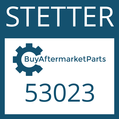 53023 STETTER WASHER