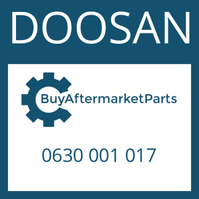 0630 001 017 DOOSAN WASHER