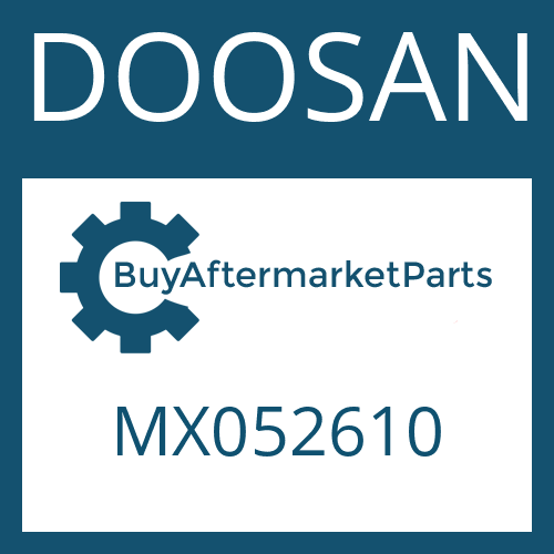 MX052610 DOOSAN WASHER