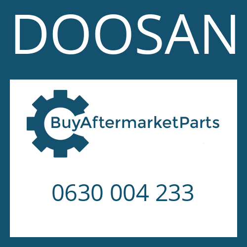 0630 004 233 DOOSAN SHIM PLATE