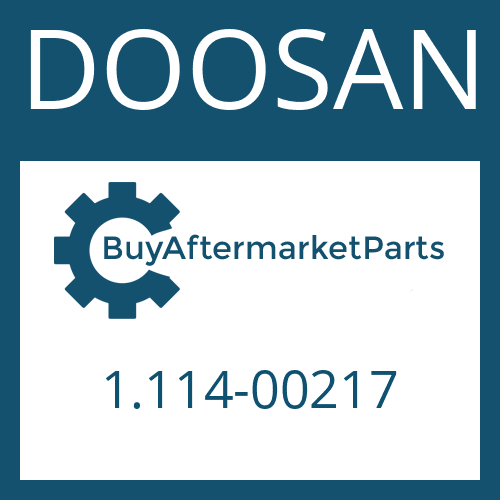 1.114-00217 DOOSAN SHIM PLATE