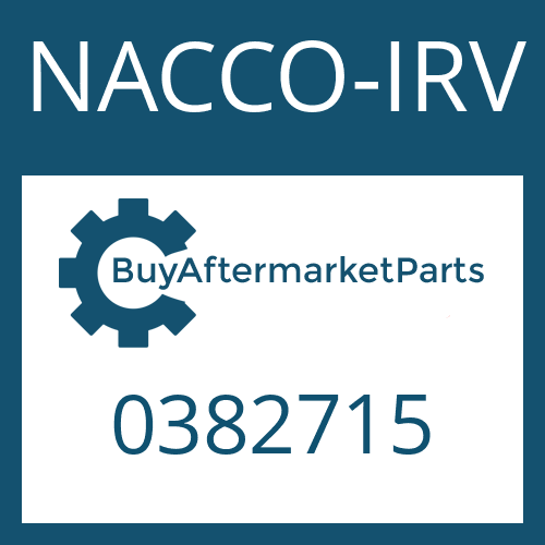 0382715 NACCO-IRV SPRING WASHER