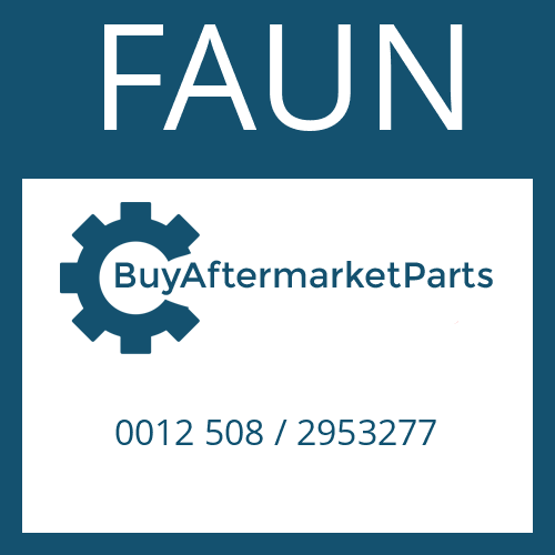 0012 508 / 2953277 FAUN RETAINING RING