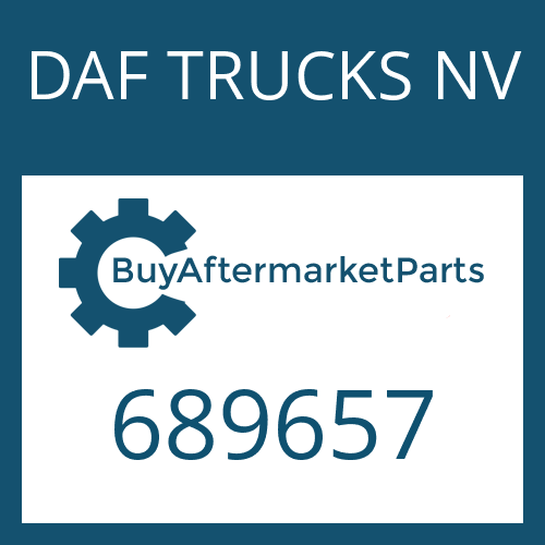 689657 DAF TRUCKS NV RETAINING RING