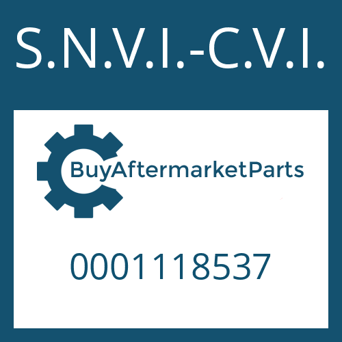 0001118537 S.N.V.I.-C.V.I. RETAINING RING