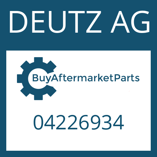 04226934 DEUTZ AG RETAINING RING