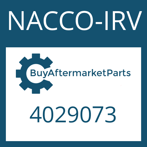 4029073 NACCO-IRV SNAP RING