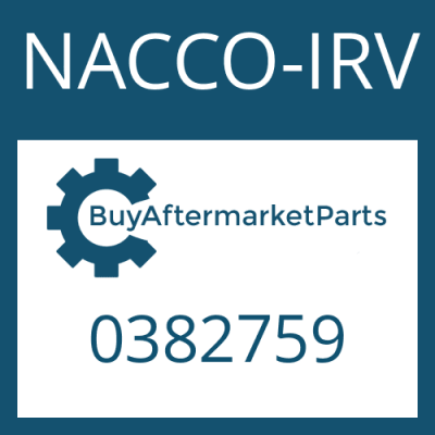 0382759 NACCO-IRV SNAP RING