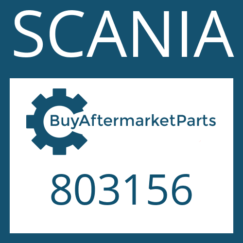 803156 SCANIA CYLINDRICAL PIN