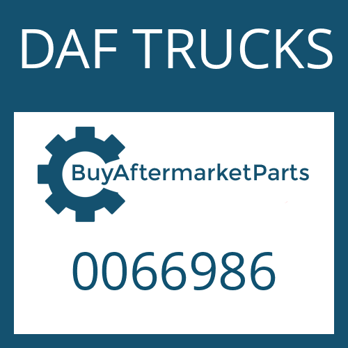 0066986 DAF TRUCKS SLOT. PIN