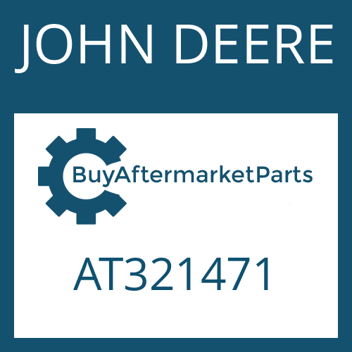 AT321471 JOHN DEERE PLUG