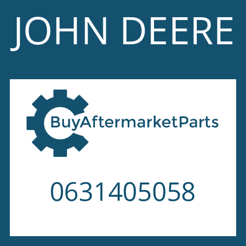 0631405058 JOHN DEERE PLUG