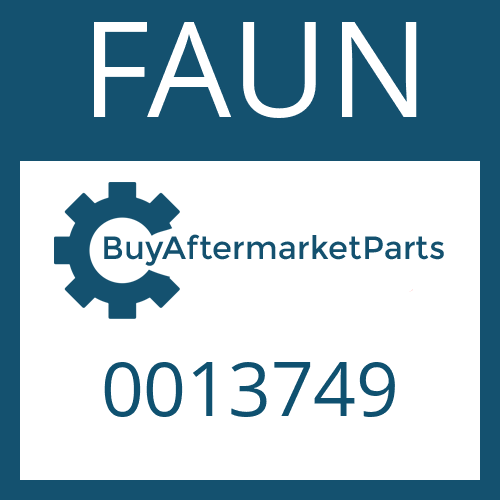 0013749 FAUN WOODRUFF KEY